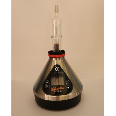 Percolation filter for the volcano vaporizer