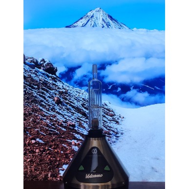 Percolation filter for the volcano vaporizer